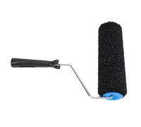 Jelquix Ensemble de Couverture de Rouleau de Peinture texturé de 9 Pouces | Rouleaux et Poignée de Texture de Mastic pour Cloisons Sèches en Nylon avec 3 Couvercles pour une Couverture Uniforme