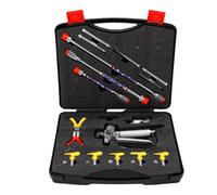 Jelquix Kit Pistolet Peinture sans Air | 3600 PSI Pistolet avec Protection Embout Acier Inoxydable 304 et 3 Rallonges 20cm 30cm 38cm pour Peinture Mur Plafond et