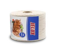 JELUX Ficelle de Cuisine 400 m - Ficelle Alimentaire en Coton Résistante à la Chaleur Jusqu’à 300 °C | Ficelle de Boucher pour Rôti, Viande, Fumage et Charcuterie