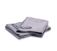 Jemako Set humide et sec gris, chiffon sec et chiffon professionnel Plus S - Chiffons en microfibre pour votre maison - Parfait pour les fenêtres, le verre, le carrelage, la vaisselle et la céramique