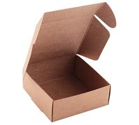 Jemcgrl BoîTe de Savon à la Main en Papier BoîTe de Bonbons/Accessoires en Papier Brun BoîTe de Papier Cadeau DIY en Papier (50 PièCes SéRies)