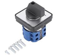 Jemcgrl Commutateur Électrique 660V 20A 4 Pôles 2 Positions Sélecteur Rotatif Universel Commutateur D'Inversion De Moteur Électrique