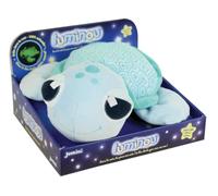 Ma Petite Carapace Peluche Tortue Lumineuse Naturelle +/- 25 cm - JEMINI - Chargeable a la lumiere, fonctionne sans pile.