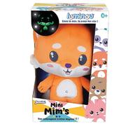 JEMINI | Peluche Renard Luminou 15 cm | Fonctionne sans Pile | Tissu Luminou | Doudou Qui Brille dans Le Noir | Compagnon Nuit Enfant | Veilleuse Peluche Bébé | Idée Cadeau Dès la Naissance