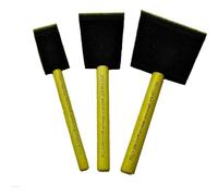 Jen Poly mousse Brosse Econo Packs toutes les peintures 2,5 cm