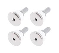 Jenivaint Buse à Bulles d'air pour Baignoire Jet PVC Remplacement Droit de 24,6 Mm Entrée de 7,8 Mm Installation Lisse pour Les Utilisateurs de Baignoire de Spa de Piscine Pack de 4