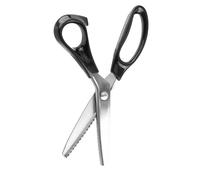 Jenivaint Ciseaux à Cranter, Lames en Acier Inoxydable, Ciseaux de Couture, 23 Cm, Bord de 7 Mm, Joint à Roulement à Billes, pour Tissu, Cuir, Artisanat, Couture, Tailleurs et Usage Domestique (5