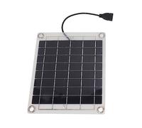 Jenivaint Humidificateur D'eau Flottant Solaire 20W Panneau Double Face | Conception de Pulvérisation Atomisée, Alimentée par USB pour le Bureau de Voiture à Domicile en Plein Air, Panneau