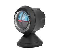 Jenivaint Inclinomètre de Voiture, Indicateur de Pente ABS, Compteur d'inclinaison de Véhicule avec Haute sensibilité, Angle de Vision Réglable, Conception, pour la Surveillance de l'état de la