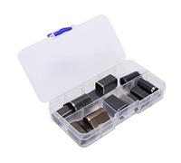 Jenivaint Jeu de Poinçon à Cuir, 18 Pièces Outil en Acier Multi-formes | Couteaux de Perforation en Acier à Haute Teneur en Carbone pour Travaux Manuels , Coques de Téléphone Portable, Ceintures,