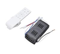 Jenivaint Kit de Télécommande Universelle pour Ventilateur de Plafond, 6 Vitesses