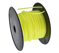 Jenivaint Ligne de pour Tondeuse à Gazon, Cordon de Quadrate en Nylon Jaune de 3 Mm, Recharge de Bobine de Remplacement pour -Herbe, Utilisateurs de Tondeuse à Gazon pour la de Jardin et de Cour