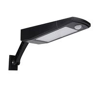 Jenivaint Lumière Solaire Murale Auto Allumage/extinction pour éclairage | Applique murale solaire marche/arrêt automatique pour éclairage de cour capteur étanche du crépuscule à l\'aube 48 LED PC