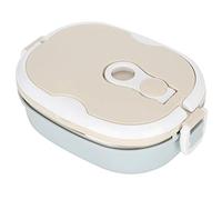 Jenivaint Lunch Box Portable (une seule couche) | Boîte à déjeuner Portable avec verrou de sécurité pour les voyageurs, poignée Portable, qualité alimentaire, PP, travailleurs