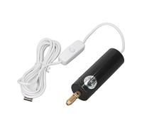 Jenivaint Mini Ensemble de Perceuses Électriques Mini Taille | Clé hexagonale alimentée par USB incluse pour les projets de bricolage des créateurs de bijoux