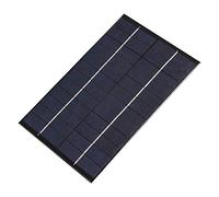 Jenivaint Mini Panneau Solaire 12V 4.2W, Module en Polysilicium | Taux de Conversion élevé, Construction Durable Résistante aux Hautes Températures, pour Lampe Solaire de Cour, Petit
