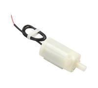 Jenivaint Mini Pompe Submersible, Amphibie Horizontale à Faible Bruit DC | Résistant à la Corrosion, Débit de 80 à 120 L/H, Levage de 40 à 110 Cm, Sortie de 5 Mm, pour Petites Fontaines ou Jeux D'eau