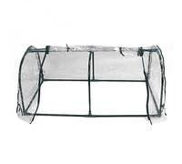 Jenivaint Mini Serre de Jardin, Couverture Végétale Transparente en Fer et Plastique, Serre de Table 120 X 60 X 48 Cm pour la Protection des Plantes de Démarrage des Graines sur Le Balcon Extérieur