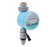Jenivaint Minuteur D'Arrosage WiFi Intelligent, IP68 Imperméable Irrigation | Contrôleur de Robinet Bluetooth, Système D'irrigation Goutte à Goutte en Plastique pour Jardin, Ferme, Plante en Pot,