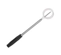 Jenivaint Récupérateur de Balle Télescopique, Outil de Saisie en Acier Inoxydable avec Clip de Verrouillage à Ressort, pour la Récupération des Balles de dans Un Lac, Un étang, Un (White)
