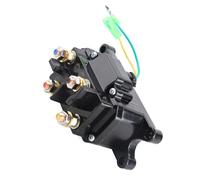 Jenivaint Relais Solénoïde 12 V, Contacteur de Treuil en Acier ABS, Kit de Télécommande sans Fil 250 A Résistant aux Intempéries avec Indicateur Visuel pour Véhicules UTV SUV 4x4 et Remorques 12 V