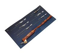 Jenivaint Set de Stylo Plume, Stylo Calligraphie, 6 Plumes, Poignées en | Kit de Calligraphie avec Plumes Interchangeables, Débit Fluide, Prise en Main Confortable
