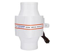 Jenivaint Souffleur d'air de Cale Marin 3 Pouces, 12 V CC 130 CFM | Ventilateur de ventilation en ligne pour salles des machines de bateau, tirage à faible ampérage de 2,5 A, fonctionnement