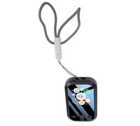 Jenivaint Testeur Numérique Portable de qualité de l'air Intérieur avec écran LCD ABS PM2,5 PM10 PM1.0 Humidité 2 Secondes USB C Rechargeable pour la Maison, les Voyages, le Bureau (BLACK)