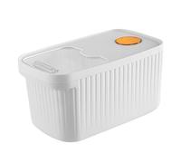 Jenngaoo Boîte à Riz Hermétique 10 kg, Grand Récipient Alimentaire en Plastique avec Couvercle à Joint, pour Stockage Céréales, Pâtes, Farine dans Cuisine, Restaurant ou Épicerie