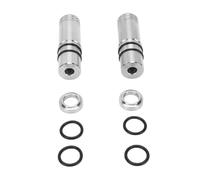 Jenngaoo Goupilles d'Établi en Acier Inoxydable 20mm pour Table MFT | Fixation Précise Sécurisée Goupilles Établi Avec Capuchons Protection