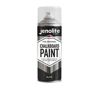 JENOLITE Peinture Pour Tableau Aérosol - Black - 400ml (Créer et renouveler des tableaux noirs sur presque toutes les surfaces)