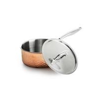 Jernverket - Casserole Cuivre Martelé avec Couvercle 18 cm