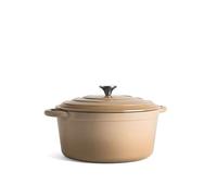 Jernverket - Grande Cocotte en Fonte 7 L Blanco Crema