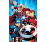 Jerry Fabrics Avengers Heroes Couverture douillette 100 x 150 cm