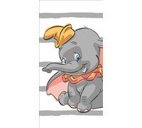 Jerry Fabrics Disney Dumbo Serviette de bain 70 x 140 cm, Multicolore