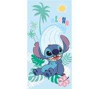 Jerry Fabrics Disney Stitch Grande serviette de bain pour enfants 140 x 70 cm | Serviette de plage 100 % coton de qualité supérieure, pour filles et garçons