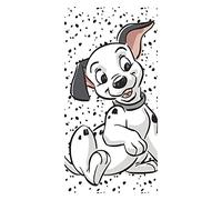 Jerry Fabrics Serviette de Plage Porte-Bonheur 101 Dalmatiens - 140 cm x 70 cm