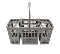 Jeruytgh Organiseur d'ustensiles de vaisselle, panier à couverts, porte-fourchette, cuillère, design peu encombrant, utilisation polyvalente, gris foncé pour les maisons, les salles à manger et même