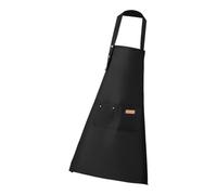 Jeruytgh Tabliers en toile pour hommes imperméables et réglables | Tablier professionnel avec 2 poches pour cuisine, jardin, salon, chef, restaurant, barbecue, atelier, garage, travail du bois