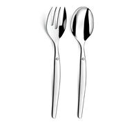 Lou Laguiole – Couverts de service Jet – Acier inoxydable 18/0, finition miroir, 255 mm – 2 couverts