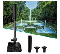 Jet d’eau 1000L/h, pompe pour fontaine, bassin, étang, jardin