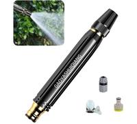 Jet D'Eau Haute Pression Pour Tuyau D'Arrosage, Embout Et Buse Réglable Multifonction, Lance Puissante Pour Nettoyage Voiture