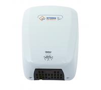 Jet Dryer Dryers - Storm Hot Air Hand Dryer, White Metal 8596220006387