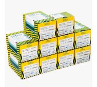 Jet-Fast Assortiment de Vis à Bois Torx 1700 Pièces - Coffret de Vis pour Bois en Acier Zingué Tête Fraisée, Kit Visserie Professionnelle, Boîte de Vis Multi-Tailles (4x40 à 6x160mm) avec Empreinte TX