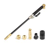 Jet Nettoyeur haute pression Lance de pulvérisation avec 3 buses de jet, jet Power Washer Nozzle, lance d'eau, nettoyeur de fenêtre en verre, arrosage de jardin, lavage de l'eau de voiture