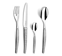 Lou Laguiole – Ménagère – Jet Textil – 24 couverts (6 personnes) – Inox 18/0
