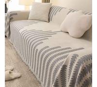 Jeté De Canapé Grande Taille, Plaid Canapé d'angle Antidérapant Chien, Grand Plaid pour Canapé XXL, Chenille Couverture Canapé Housse De Canapé, Lavable(#329,180x280cm)
