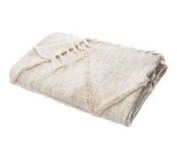 jeté de lit - 130 x 180 cm - beige Beige G