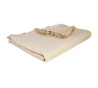 Atmosphera – Jeté de lit en coton lin 230 x 250 cm