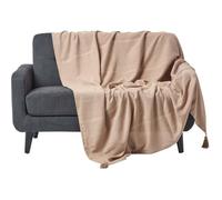 Jeté de lit ou de canapé Rajput Beige 225 x 255 cm